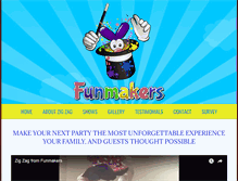 Tablet Screenshot of funmakers.biz